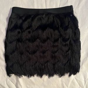 !!!NEW!!! Max Studio fringed mini skirt